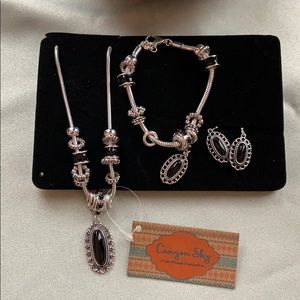 Canyon Sky Southwest-Inspired Jewelry Set | Necklace, Bracelet & Earrings | NWOT